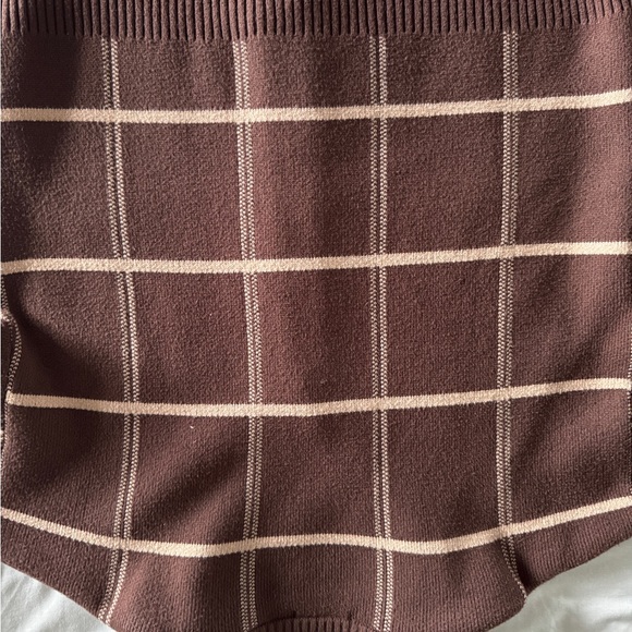 Oak + Fort oversized plaid cardigan - Picture 6 of 6